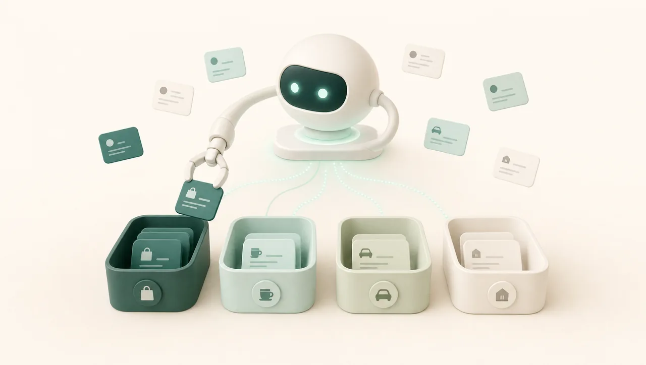 How AI actually categorizes a transaction